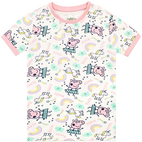 Peppa Pig Girls Unicorn Pajamas2
