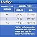 LivDry EnduraDry Max Adult Diapers with Tabs, Up to 12-Hours, Super Absorbent Incontinence Underwear, Leak Protection Briefs, Medium, 48-Pack