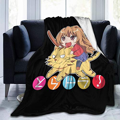 Udwios Taiga+Aisaka Toradora. Soft and Warm Throw Blanket Digital Printed Ultra-Soft Micro Fleece Blanketï¼ˆ50"" X40ï¼Œ60 X50ï¼Œ80 X60ï¼‰