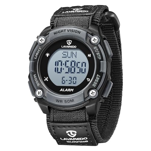 Timever Reloj Digitales para Hombre con Correa de Nylon -Reloj Deportivo Impermeable 5 ATM - Calendario, Doble Zona Horaria, Alarma con Snooze, Cronómetro, Cuenta Atrás y Luz Timever Reloj Digitales para Hombre con Correa de Nylon -Reloj Deportivo Impermeable 5 ATM - Calendario, Doble Zona Horaria, Alarma con Snooze, Cronómetro, Cuenta Atrás y Luz