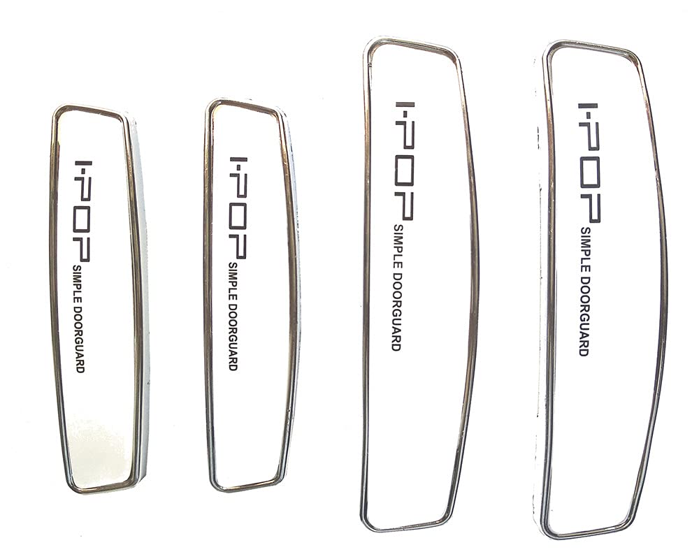 Auto E-Shopping IPop Car Door Guard with Adhesive Tape for for All Cars UniversalWhite Color 4 Pieces