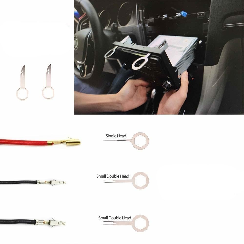 Hebelwerkzeug Auto Auto Werkzeuge Auto Innen Demontage Kit Kunststoff Trim Removal Tool Auto Clips Puller Panel Werkzeuge for Auto Trim Puller set Demontage Werkzeug Auto ( Color : 38with Oxford Cloth