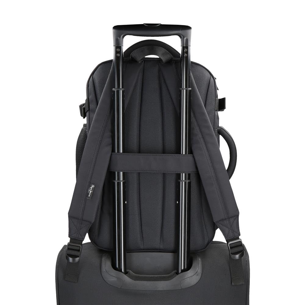Pepe Jeans Sail up Mochila Negro 25x37x12 cms Poliéster y PU 11,1L de Joumma Bags
