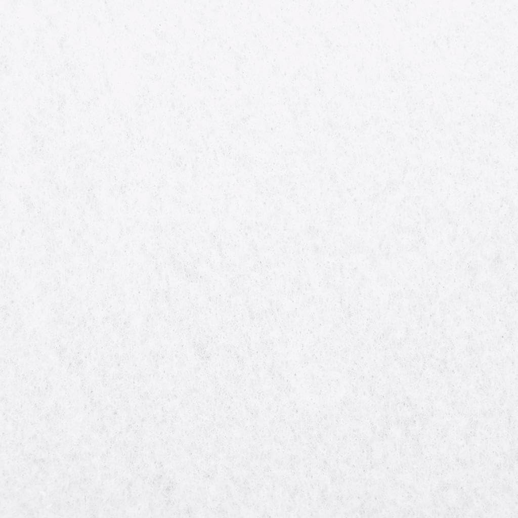 Geotextil Fieltro blanco de fibra de poliéster 1 x 150 m para control de malas hierbas, fieltro para plantas con función de drenaje para jardín, bancal, césped, bancal, invernadero y terraza