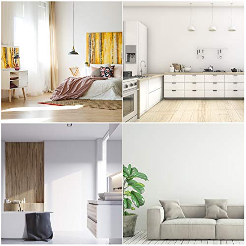 Haberi Zelfklevende meubelfolie voor meubels, keuken, kastdecoratie, waterdichte designfolie, zelfklevende muursticker… - Afbeelding 8