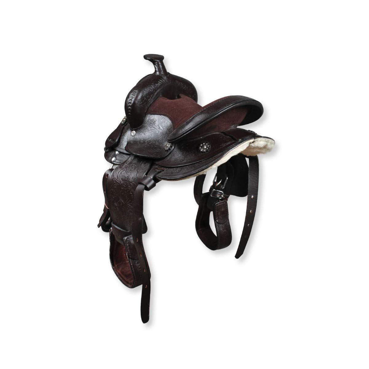 Silver Star Sella Pony Western Marrone 10” = 25,5 cm