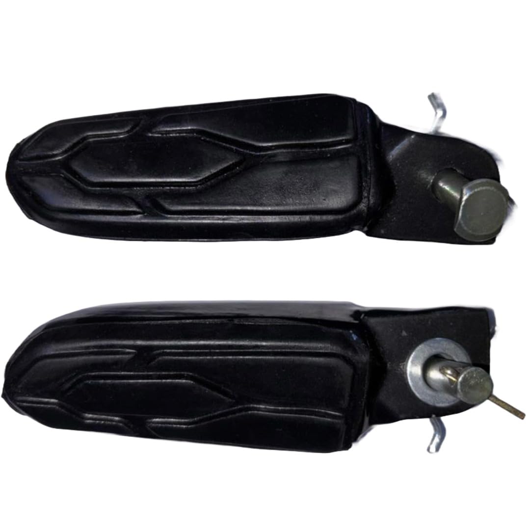 Front Footrest Assembly Compatible for Bajaj Pulsar NS, Black-picture-37