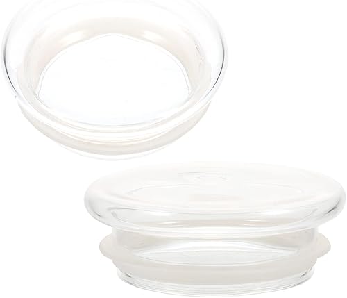 Miniatura 4 de BESTonZON Accesorios de ceremonia de té, estufa portátil, 2 tapas de vidrio de repuesto para tetera de vidrio, fundas de tetera de vidrio,