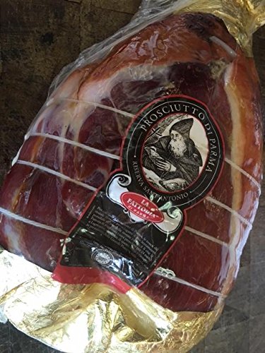 La Fattoria di Parma - Prosciutto di Parma DOP Intero sottovuoto disossato a pera stagionato 24 mesi - 8Kg