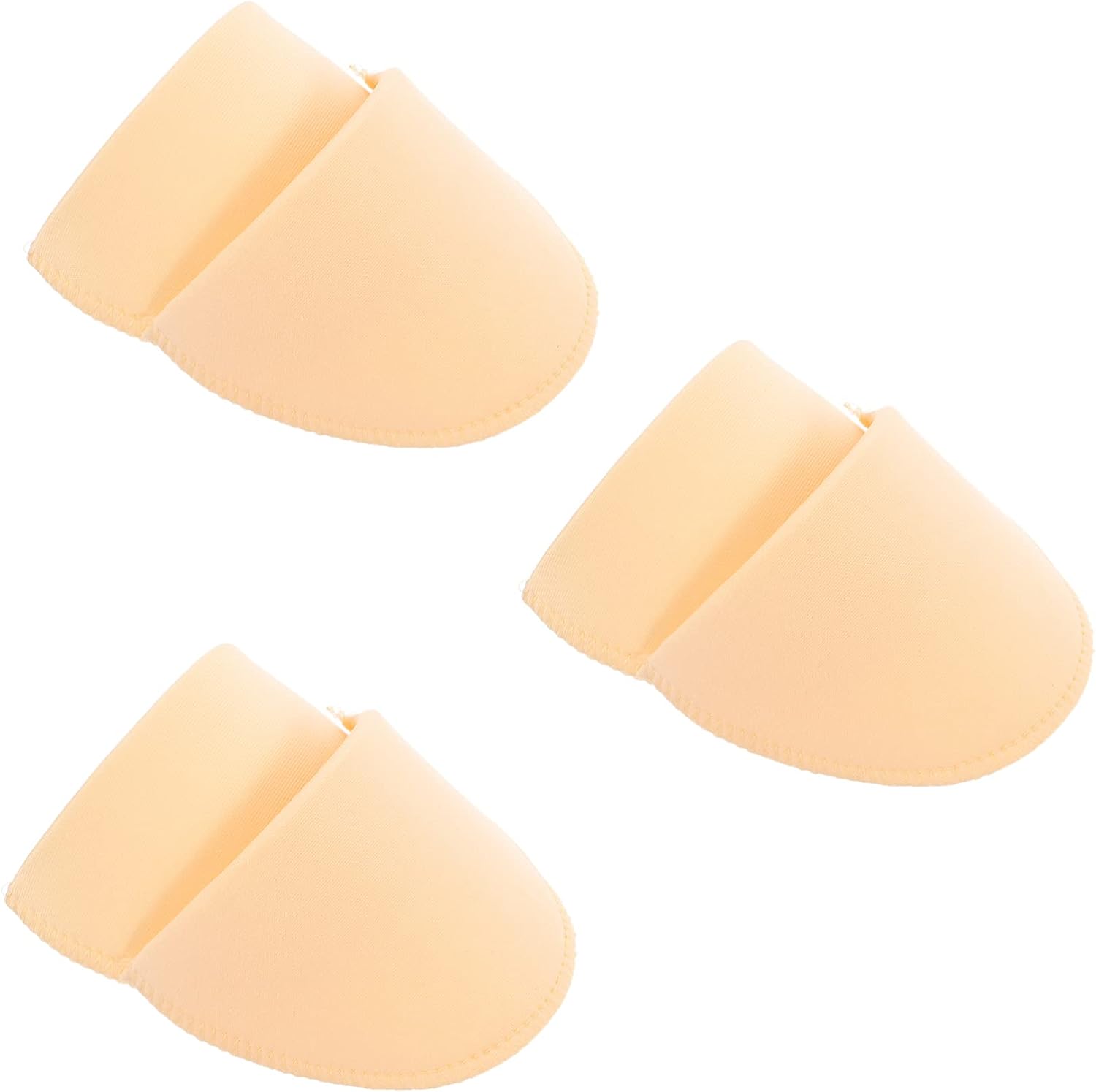 Anneome 3Pairs Non Slip Shoulder Pads Comfortable Polyester Cushion for Suits Shirts Sweaters Enhances Shoulder Shape Breathable Design for All Seasons