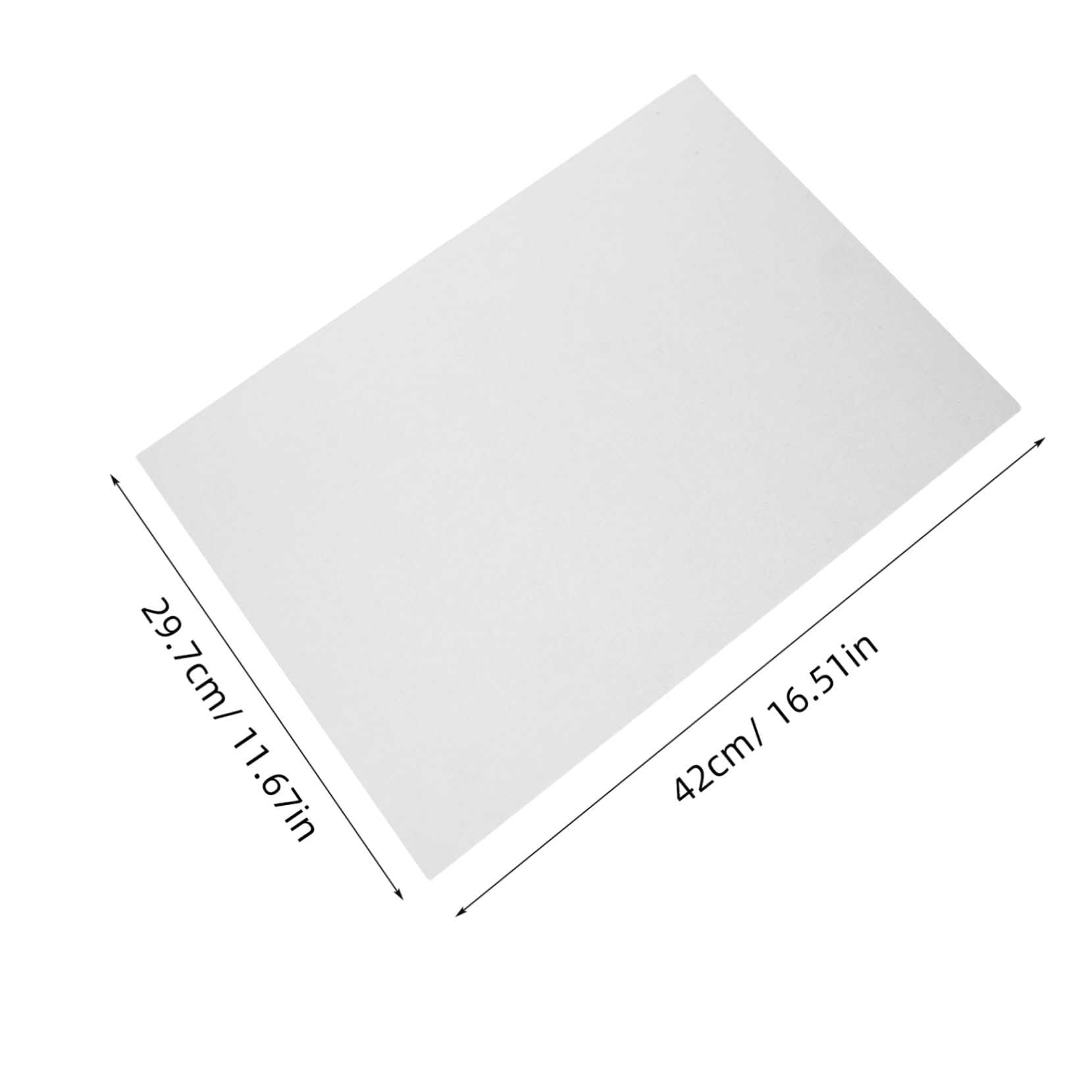 STOBOK Papier à Dessin Vierge A3 Blanc 50 Feuilles Compatible Crayons Encres Pastels Résistant au Jaunissement pour Croquis et Peinture Acrylique Artistes Étudiants