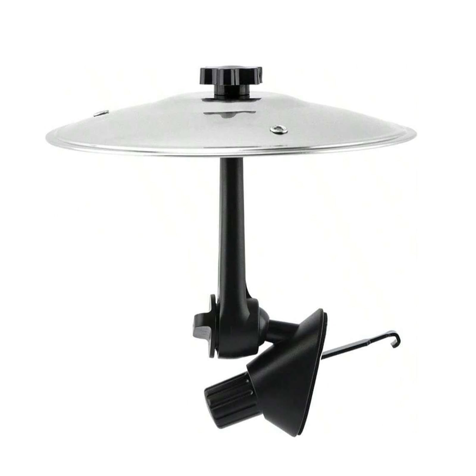 360° Rotating Car Cymbal Air Vent Drum,Funny Mini Silver Cymbal Ornament, Cool Car Accessories Interior & Unique Gift for Drummers, Music Lovers & Car Enthusiasts