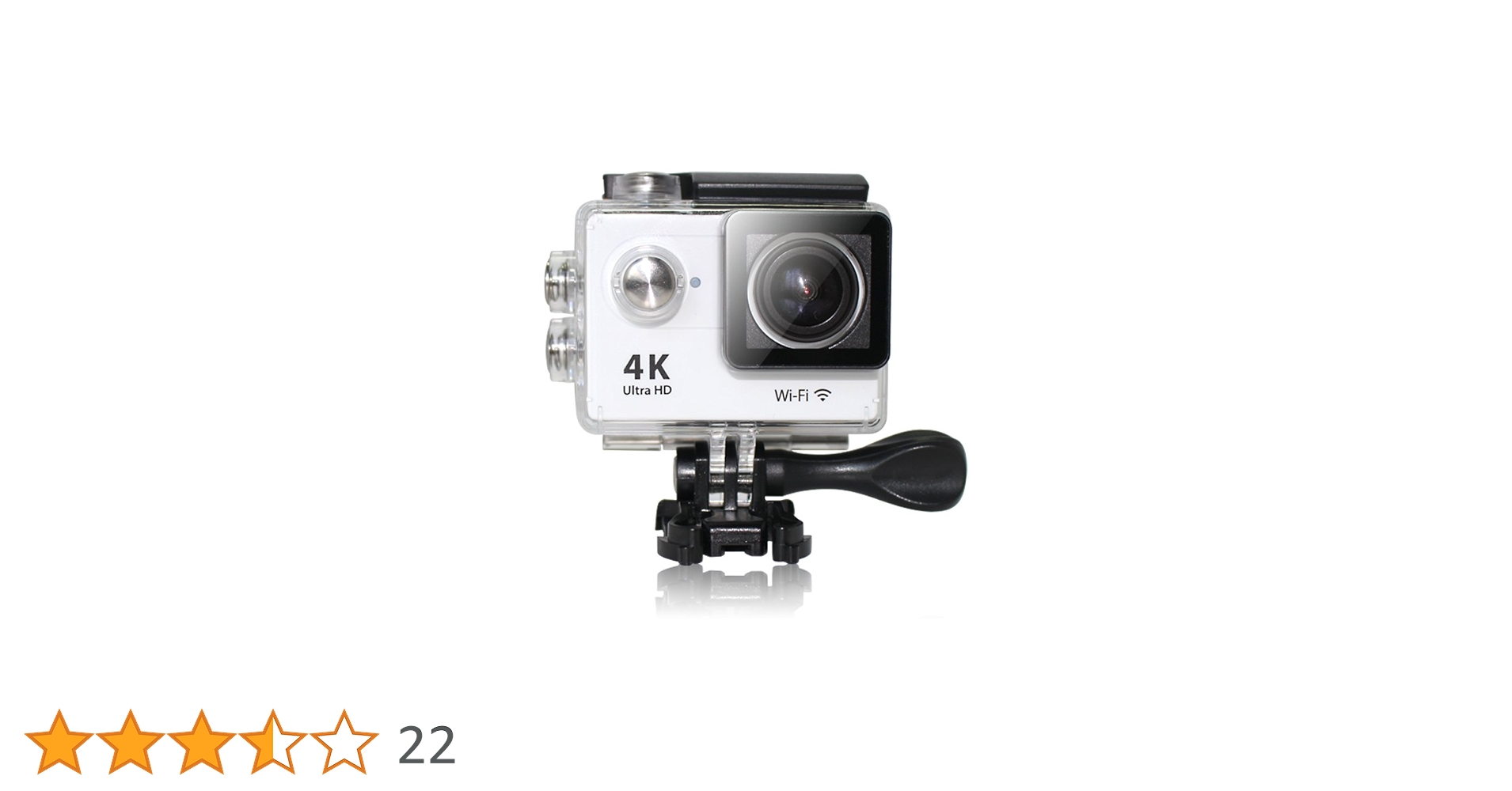 MARSHAL製 防水 ハイエンド 4K スポーツカメラ WiFi リンク機能 HDMI出力搭載 アクションカム MAL-FW 【19種類の附属 MAL-FW|アクションカメラ