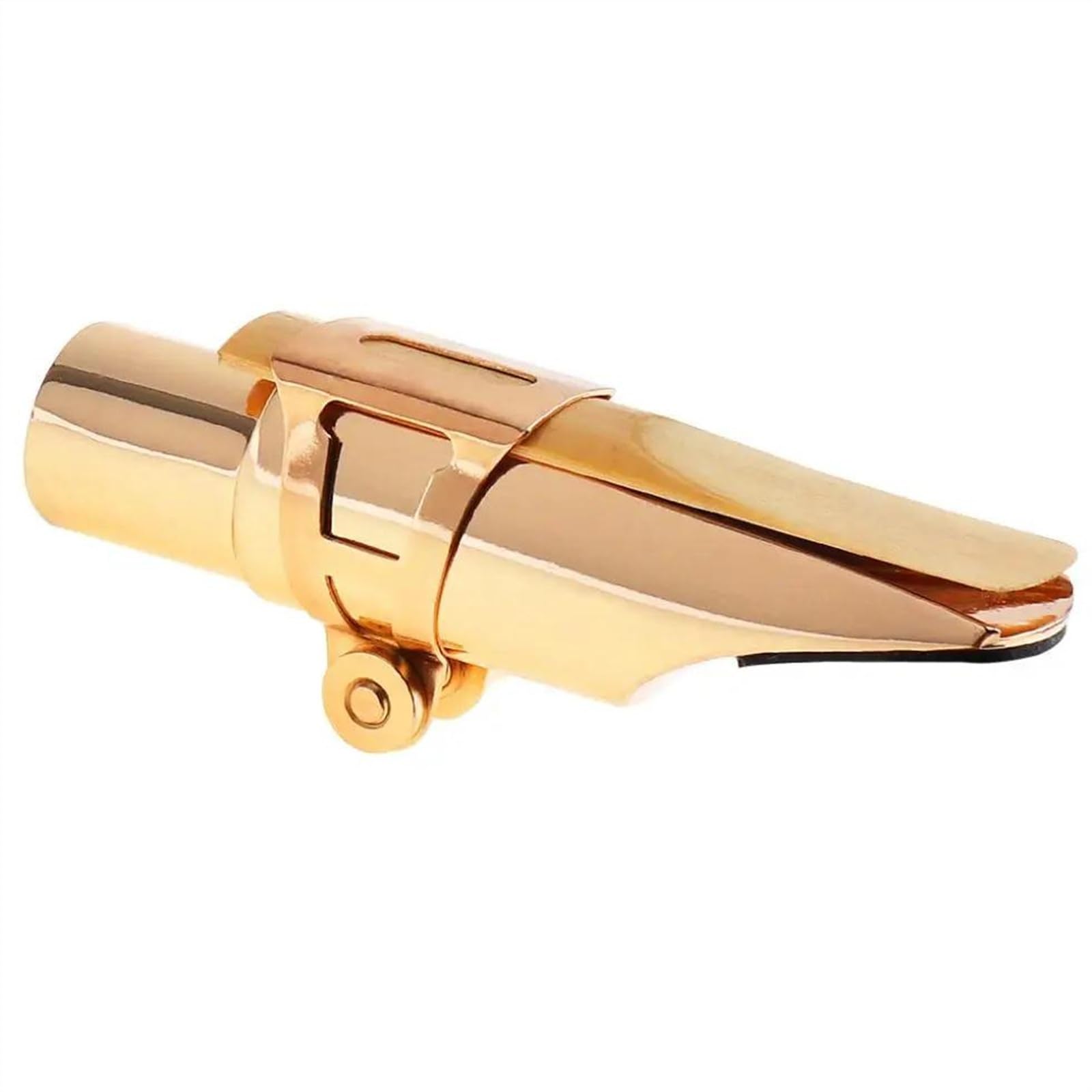 Accessori per Strumenti Sassofono Bocchino Per Sassofono Contralto In Oro Con Legatura E Kit Di Accessori Per Strumenti Musicali Ad Ancia