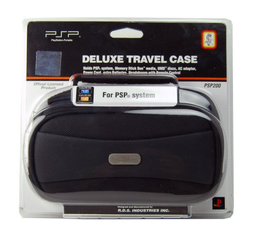 PSP Deluxe Travel Case - Black