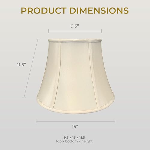Miniatura 10 de Royal Designs - Pantalla de campana modificada, cáscara de huevo, 10 x 16 x 12.5 pulgadas