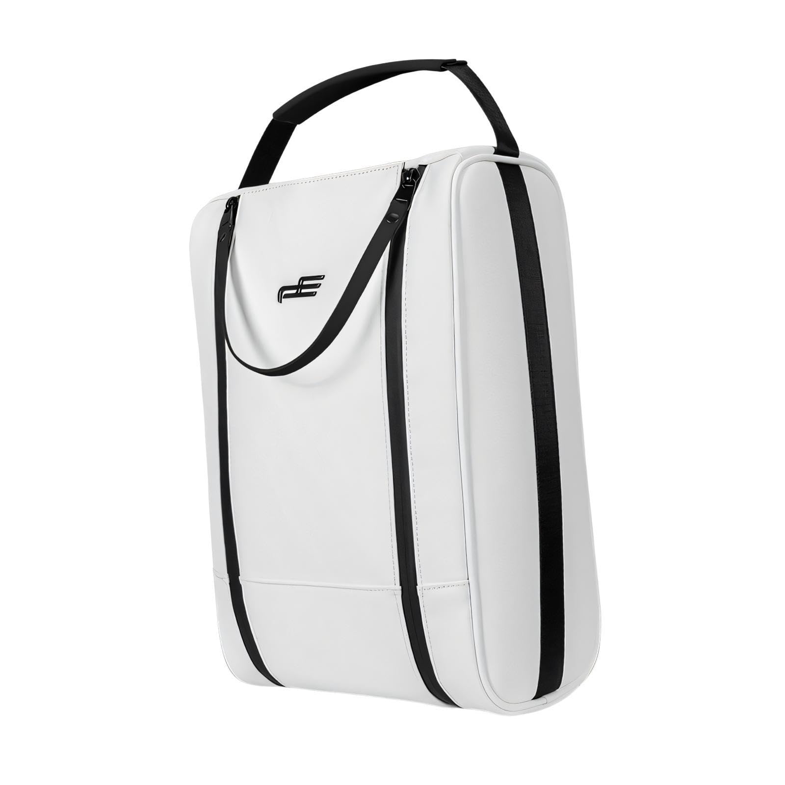Golf Schuhe Tasche Tragbare Organizer PU mit Doppelreißverschluss Und Handgriff für Sichere Aufbewahrung für Reisen Golfsport Männer Und Frauen
