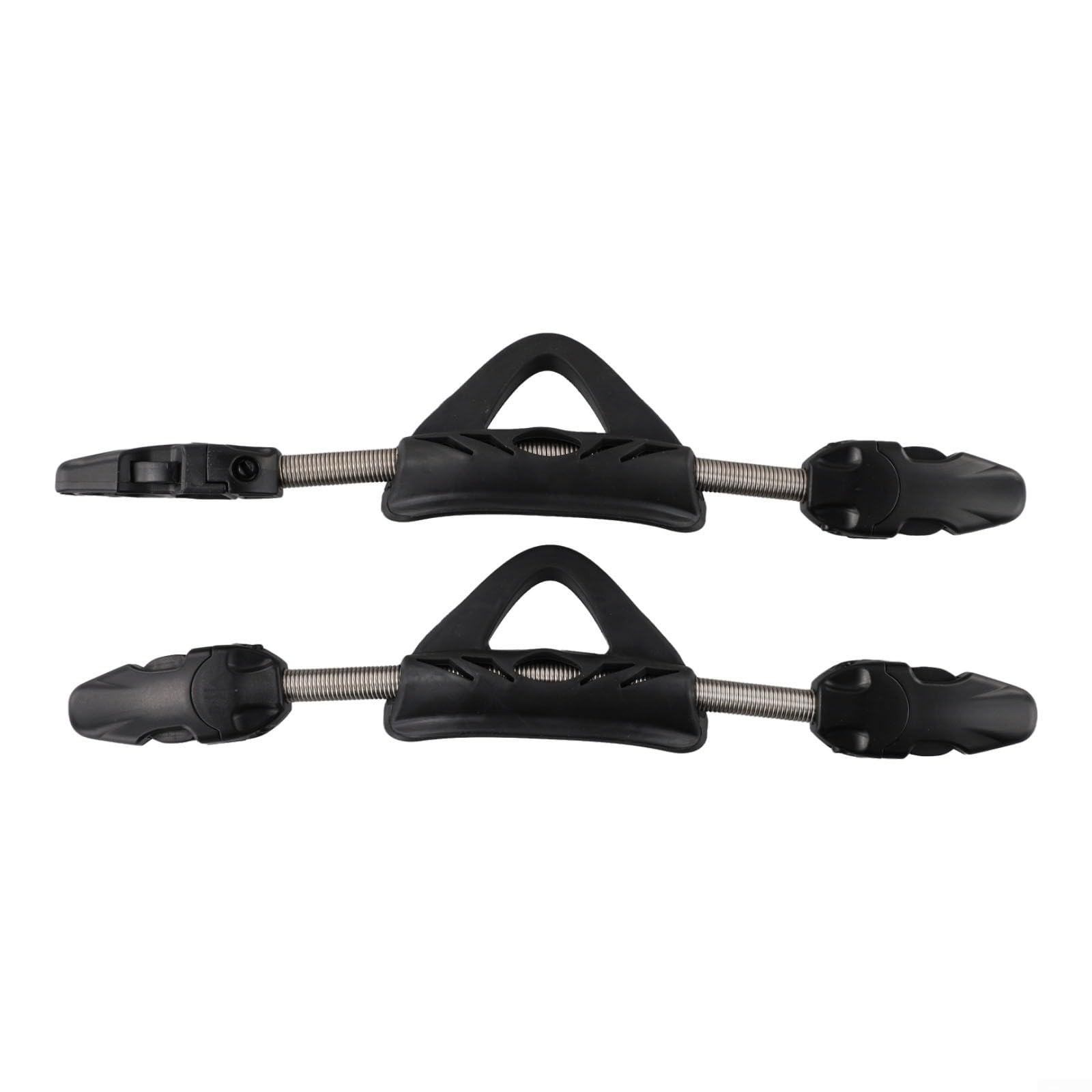 2 Pack de sangles de palme de plongée à ressort en acier inoxydable, boucles de remplacement antidérapantes en acier, sangle de palme antidérapante en acier pour les palmes Cressi Mares, acier