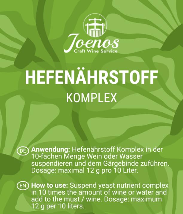 Hefenährstoff Komplex, Weinhefe-Nährstoff, 1 kg, Exclusiv Handel, Made in Germany