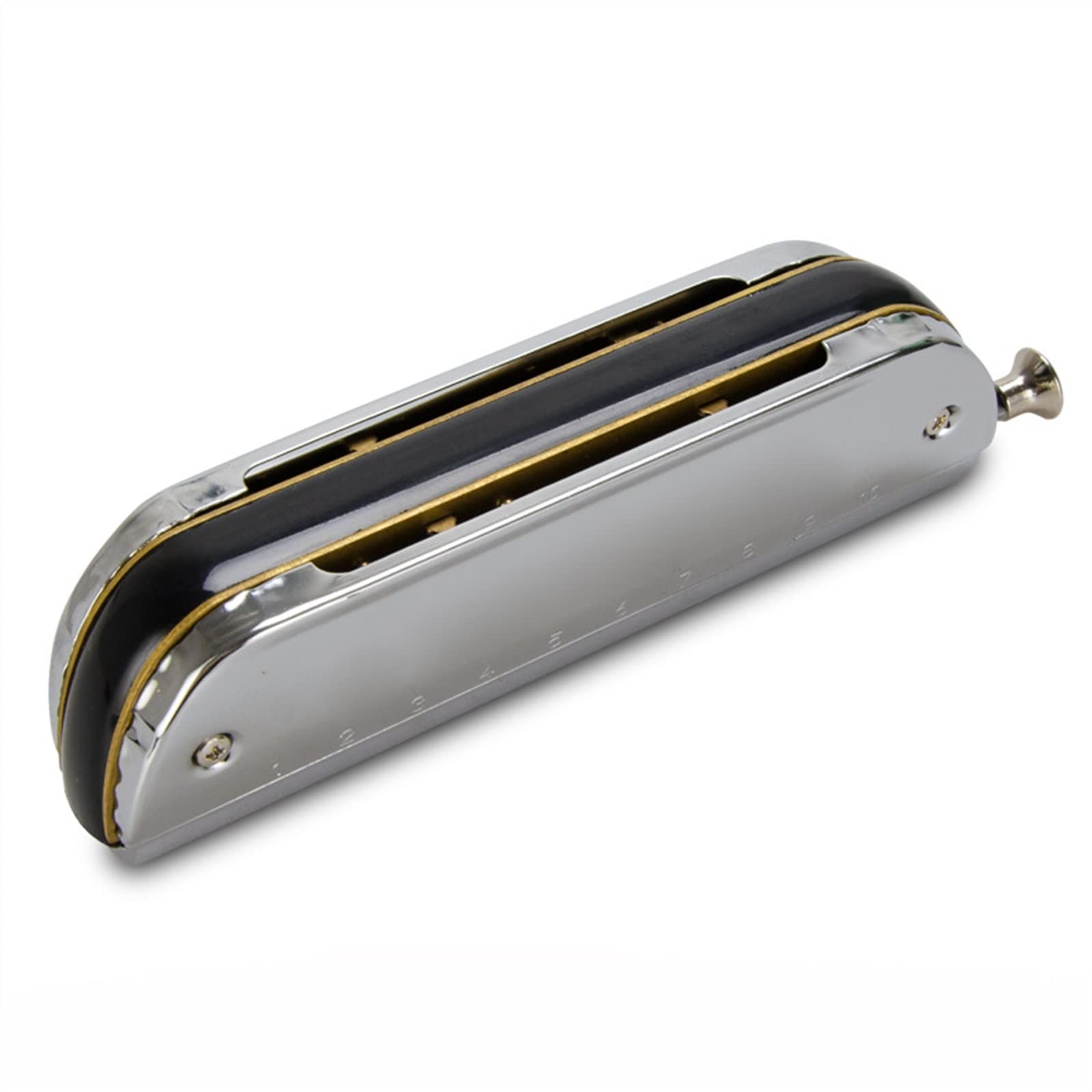 Standard Mundharmonikas Chromatische Zehn-Loch-Mundharmonika 10-Loch-Anfänger Für Erwachsene, Die Professionelle Musikinstrumente Spielen
