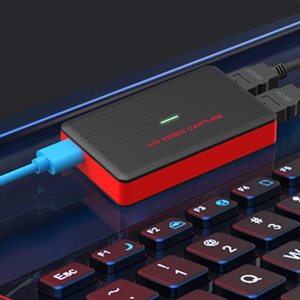 Tarjeta de Captura de Vídeo de Juegos USB 3.0 HD 1080P 60FPS Dispositivo de Caja de Grabación de Juegos Transmisión en
