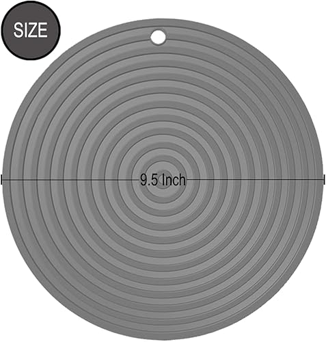 Miniatura 4 de Paquete de 2 tapetes de silicona para comida para gatos, tapete para tazón de perro que evita el desbordamiento de alimentos y agua, tapete de