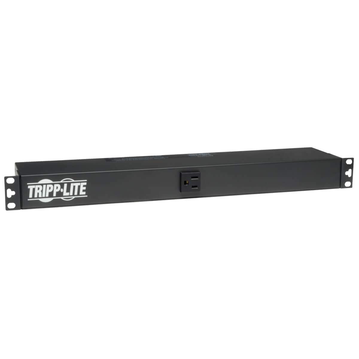 Tripp Lite PDU Basic 13 NEMA 5-15R Outlets 5-15P Input 1.8kW 6ft Cord 1URM (PDU121506)