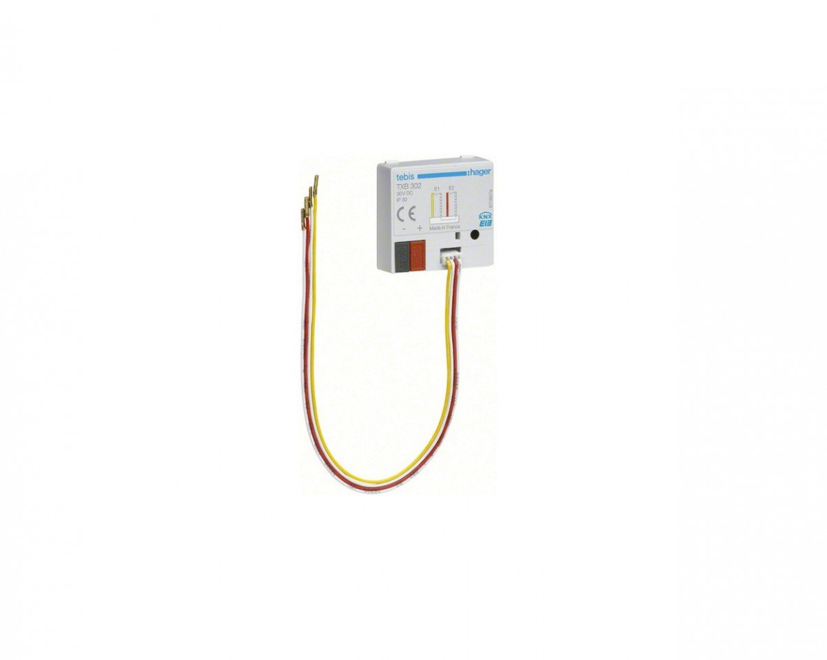 Hager TXB302 KNX Binäreingang 2fach UP