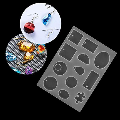 GIEMSON 248 Pcs Resin Casting Molds and Tools Set Jewelry Molds DIY Jewelry Craft Making Molds