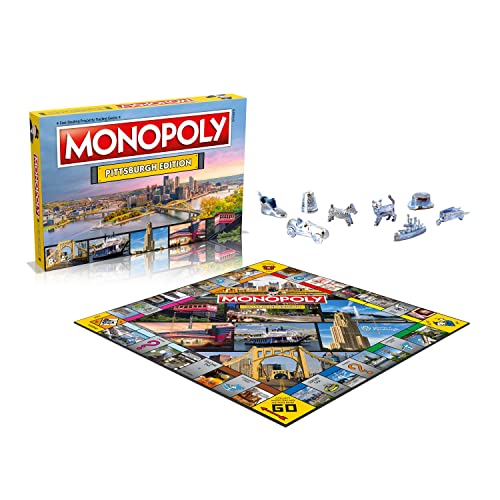 Monopoly Pittsburgh Edition para 2-6 jugadores miniatura 3