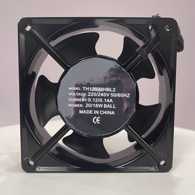 220V 0.12A 18W 12038 Cooling Fan 120X120X38mm