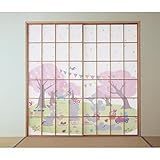 [ベルメゾン] ディズニー 障子紙 柄 ２枚 セット 日本製 ミッキー＆フレンズ