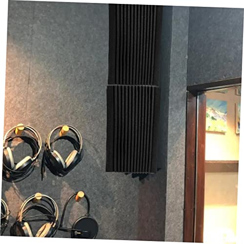 3Pcs Gear Shape Soundproof Sponge para Espacio Musical Interior Negro miniatura 6