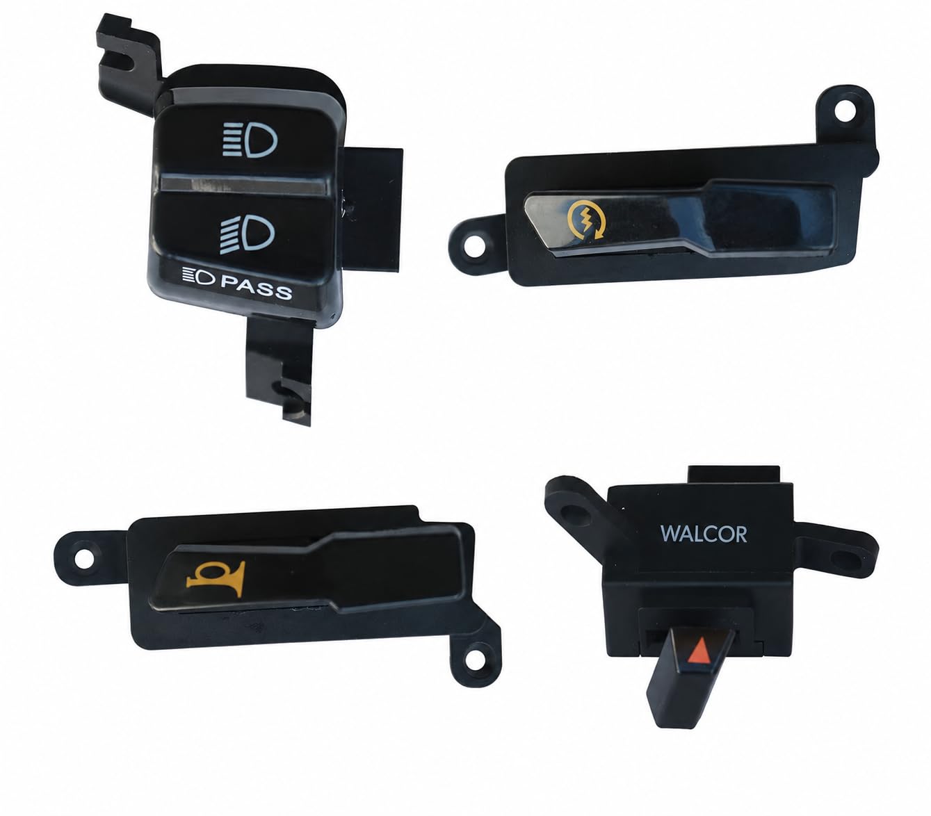 WALCOR Button Switch Set for Hero Maestro Edge and Destini, set of 4 (self, horn, dipper and indicator button)-image-44