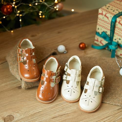 Image of ESTINE Toddler Girls Mary Jane Oxford Dress Shoes Wedding & School Party Uniform