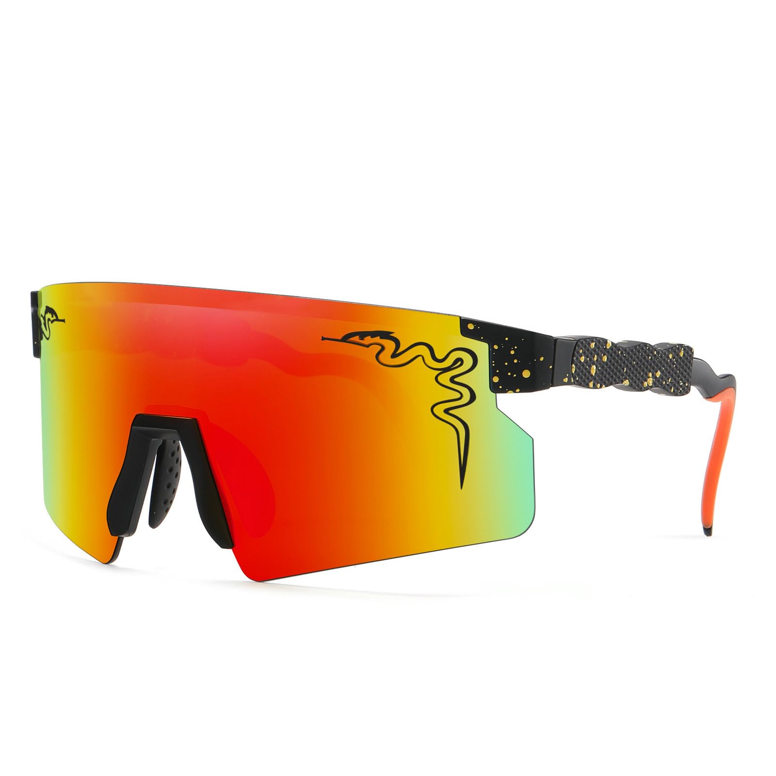 Two Sizes Sunglasses For Adults and Youth Boys Girls Kids UV400 Men Women Cycling Outdoor Sport Baseball Glasses