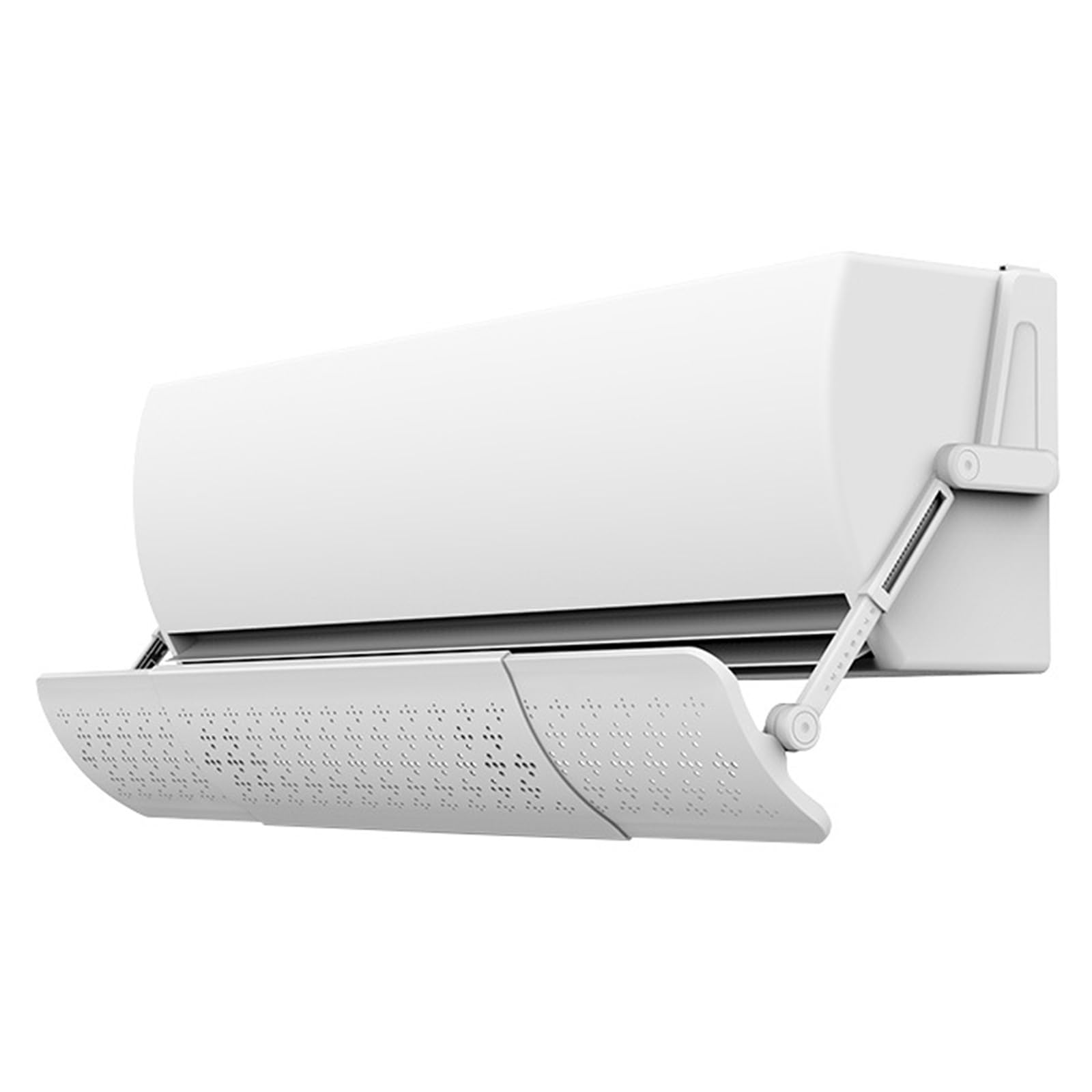 Vnook Deflettore Freddo/Caldo, Deflettore Aria condizionata Regolabile, | Deflettori di ventilazione, Deflettore d'aria telescopico, Deflettore d'aria condizionata, for ufficio domestico Anti diretto
