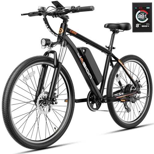 Jasion EB5 Electric Bike for Adults with Peak 1000W Brushless Motor, 40Miles 20MPH Commuting...