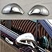 QHWJ Copertura dello specchietto retrovisore della portiera dell'auto in ABS Trim Copri specchietti Laterali Accessori Decorativi per Auto per Peugeot 207 308 2006-2014, 2 Pezzi