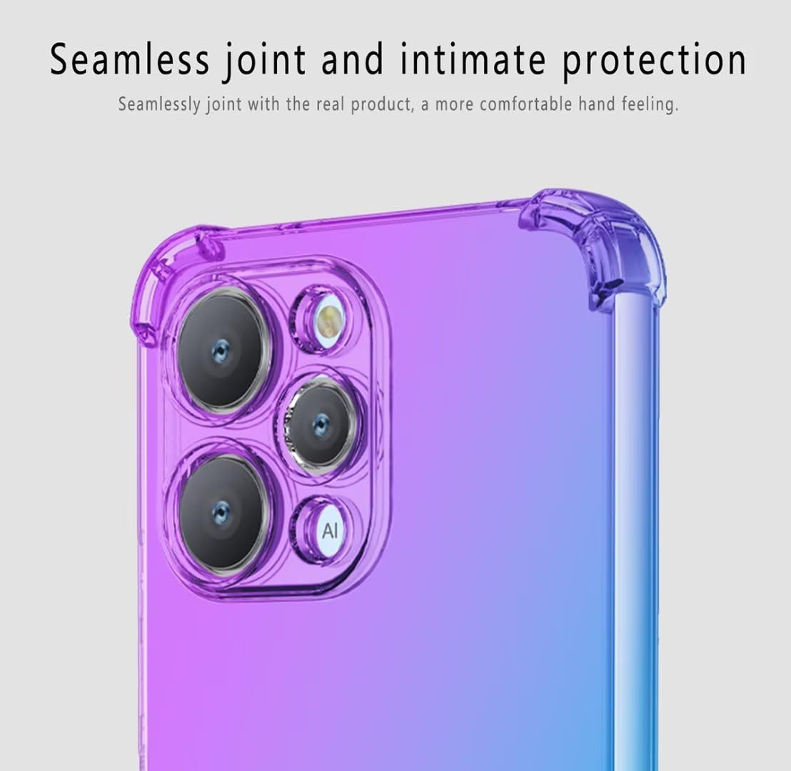 JIAFEI Cover per Xiaomi Redmi 12 4G Custodia Protettiva in TPU