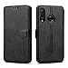 Produktbild Keallce für Huawei P30 Lite Hülle, Huawei P30 Lite Handy Hülle Lederhülle, Huawei P30 Lite PU Leder Hülle Brieftasche Handytasche Cover Kompatibel für Huawei P30 Lite Ledertasche-6.15 Zoll, Schwarz