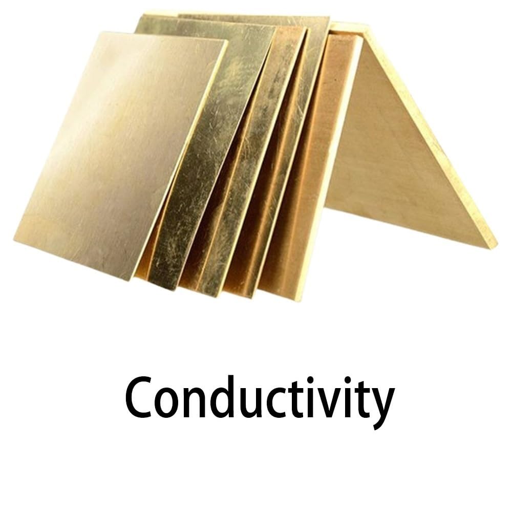 Materiale Ottone Lastra Spessa Lamiera In Ottone Spessore 1/8" (0.125") - Piastra Nuova, Misure Disponibili 4x8 Pollici E Altre Lamiera Ottone Spessore 1/8 - Foto 6