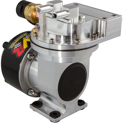 CVR Performance CVR Vacuum Pump, Electric, Regulated, 12V, Aluminum, Natural, Each Cover
