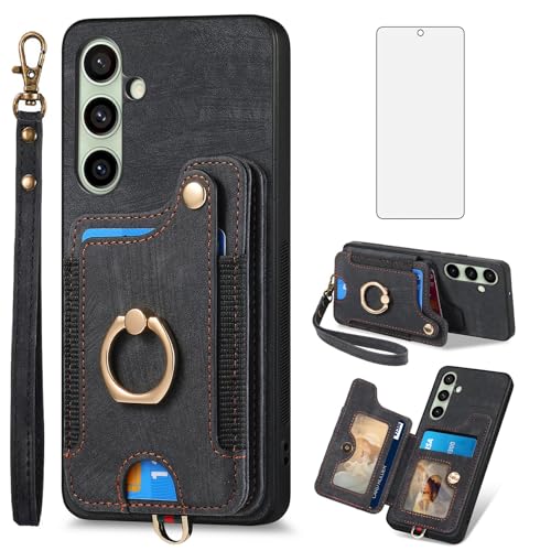 Coque S25 FE Asuwish FGDGNK US noire pour smartphone