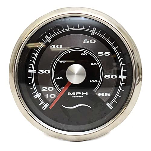 Faria Boat Speedometer Gauge SEK648A | Blue Wave 3 3/8 Inch Marine
