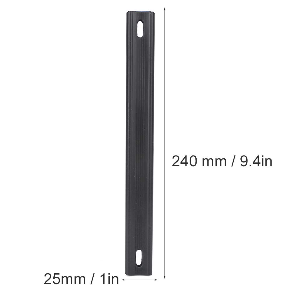 Poignée de Haut Parleur de Guitare en Cuir PU Poignée d'amplificateur de Guitare Noire pour Haut Parleur Ampeg Style Vintage,Conférencier, Accessoires d'équipement o