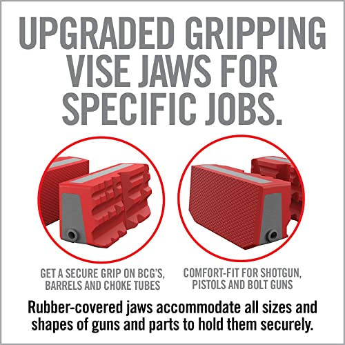 Image of Real Avid Smart-Jaws Multi-Fit Sleeves | Upgraded Vise Jaws | Non-Marring, Heat Resistant Bench Vise Jaws | 9 Different Grooves for Optimal Secure Fit on Variety of Shapes and Sizes