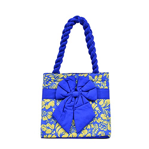 Sac de sac à main panier-repas compact anti-fuite imprimé dames S