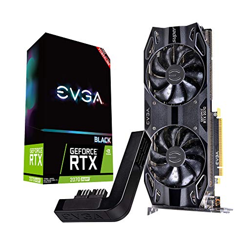 EVGA GeForce RTX 2070 スーパーブラックゲーム 8GB GDDR6 + PowerLink 08G-P4-3071-Kp