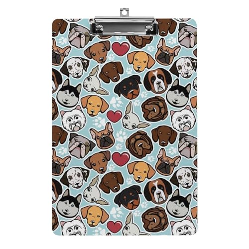Presse-papiers avec pince A4 pour organiser vos documents de cuisine